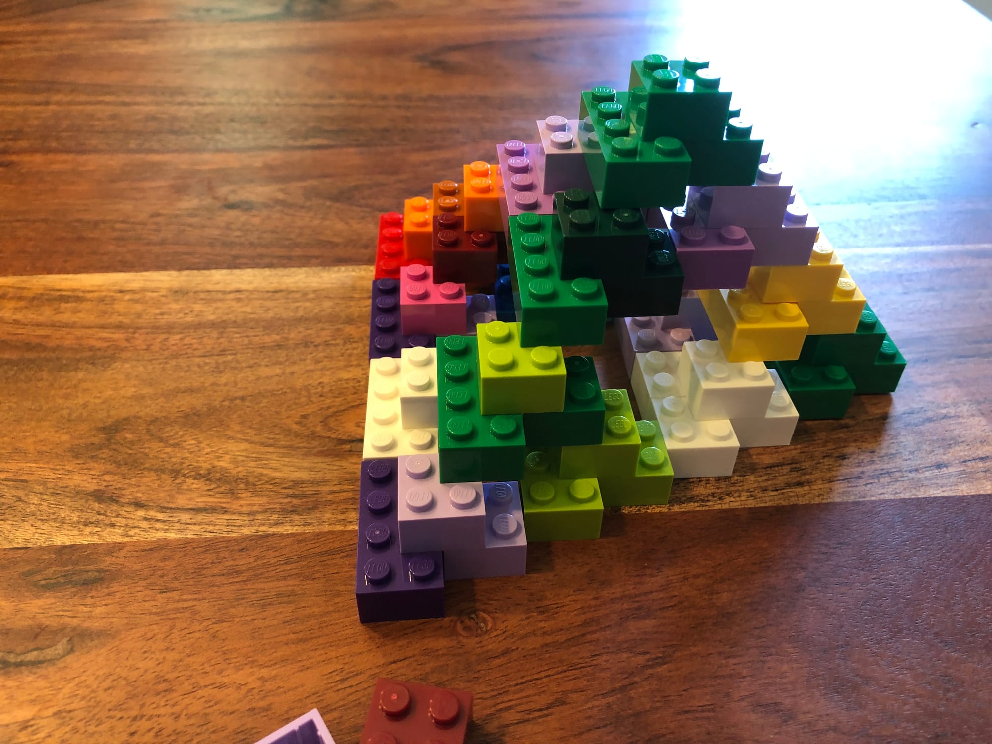 lego sierpinski pyramid