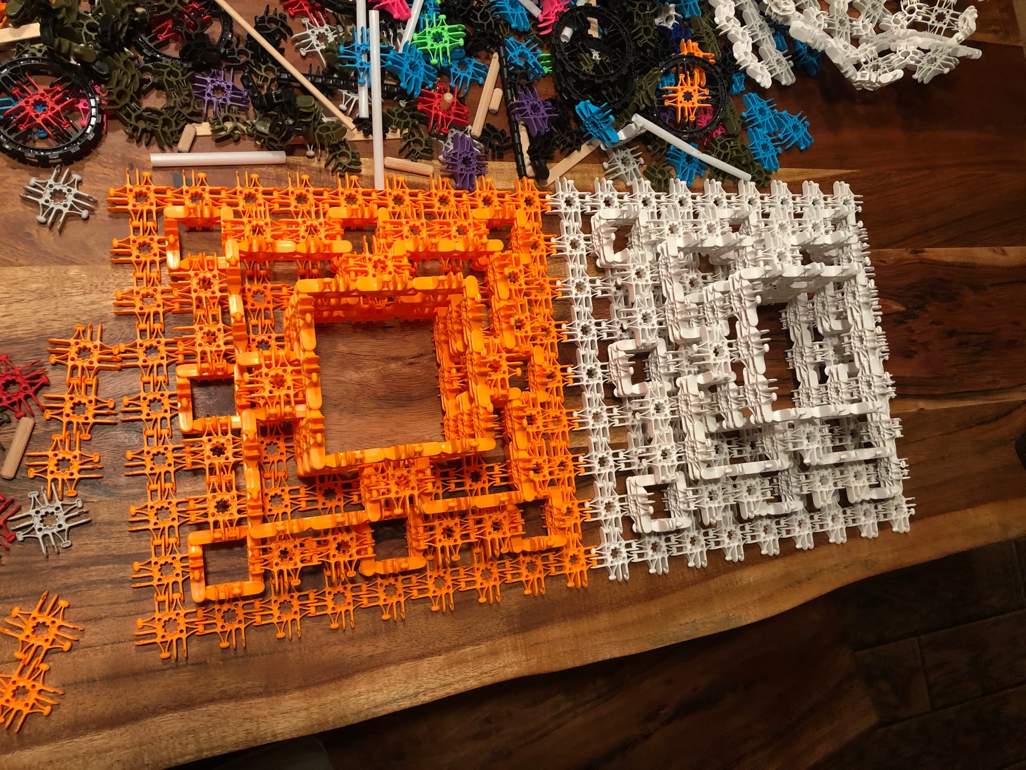 two more sides of the menger cube