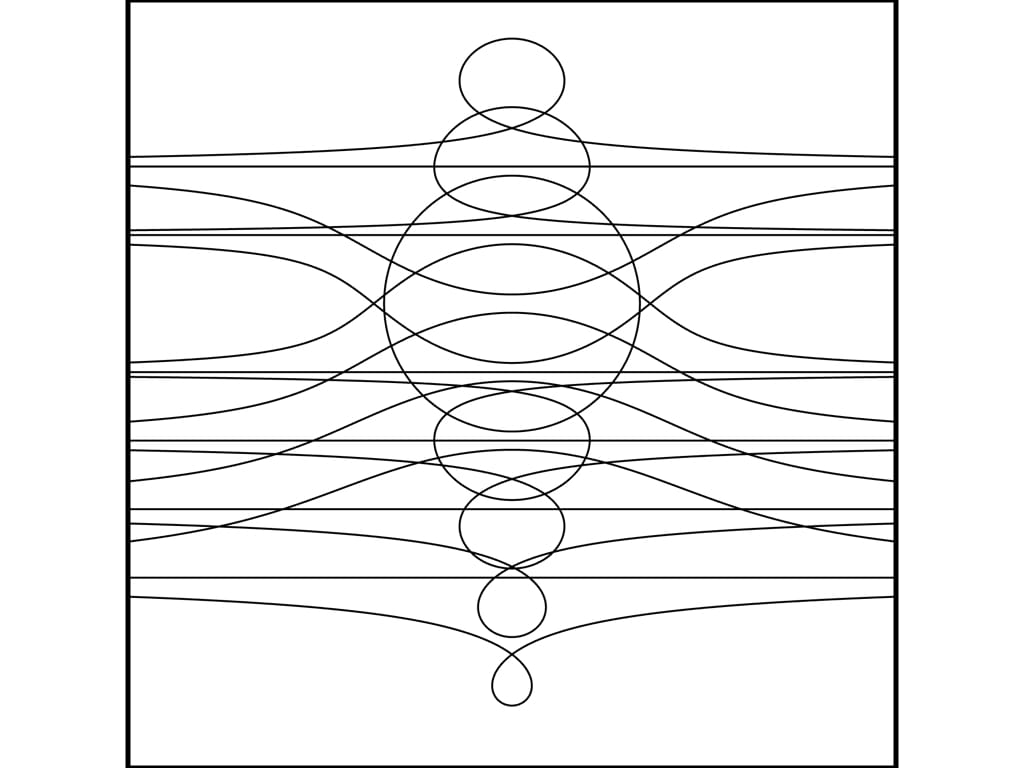 conchoids as art with various sizes